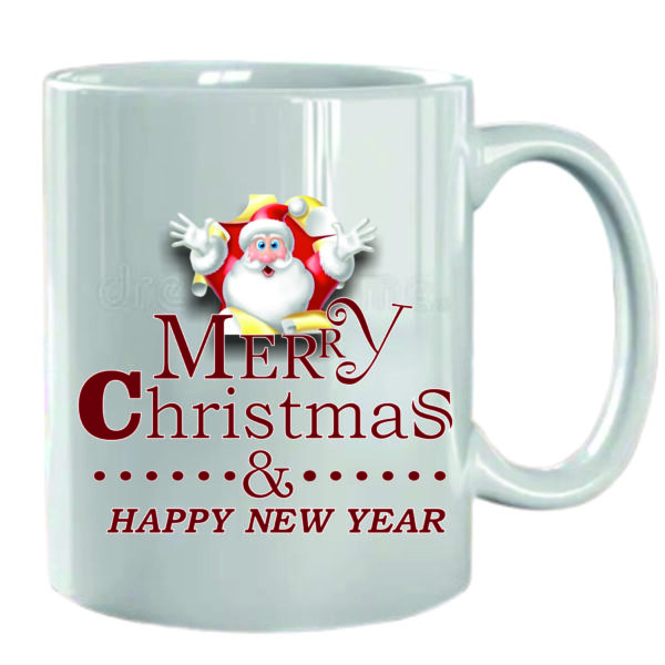 Merry Christmas Printed Mug