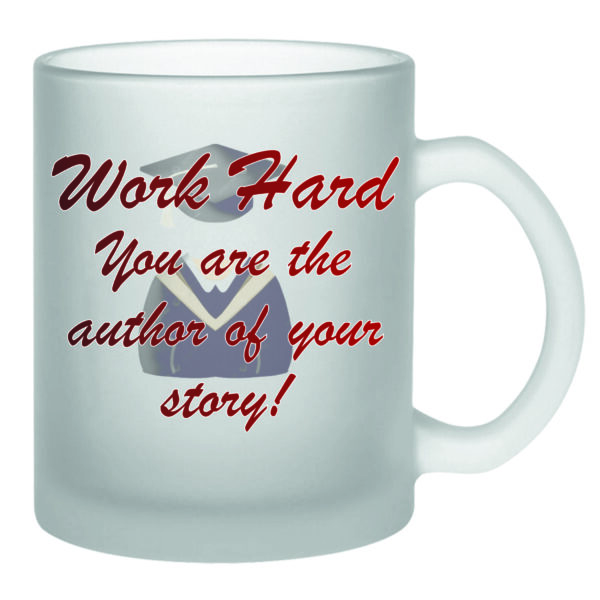 Work Hrd Feausted Mug