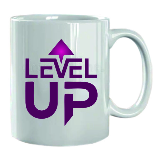 Level Up Printed Mug