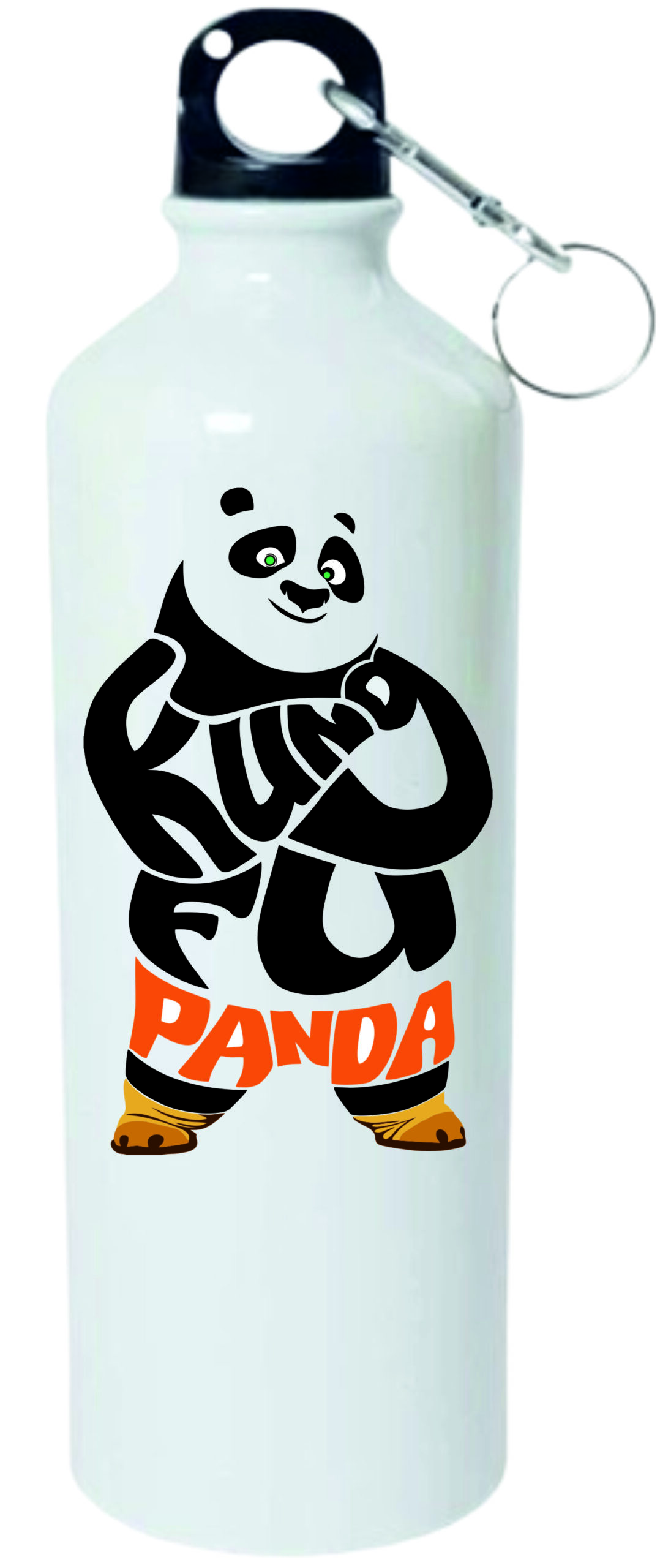 Panda printed Stainless Steel Bottle (With Print)