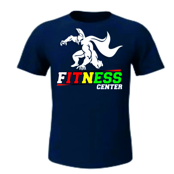 fittness t shirt cotton Blue Colour